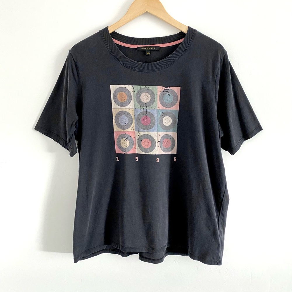 1996 Vinyl Records Distressed Graphic Tee
